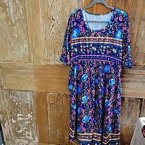 Floral Multicolor Dress